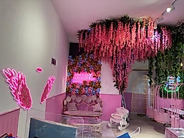 Çiçekli Yapay Akasya Ağacı